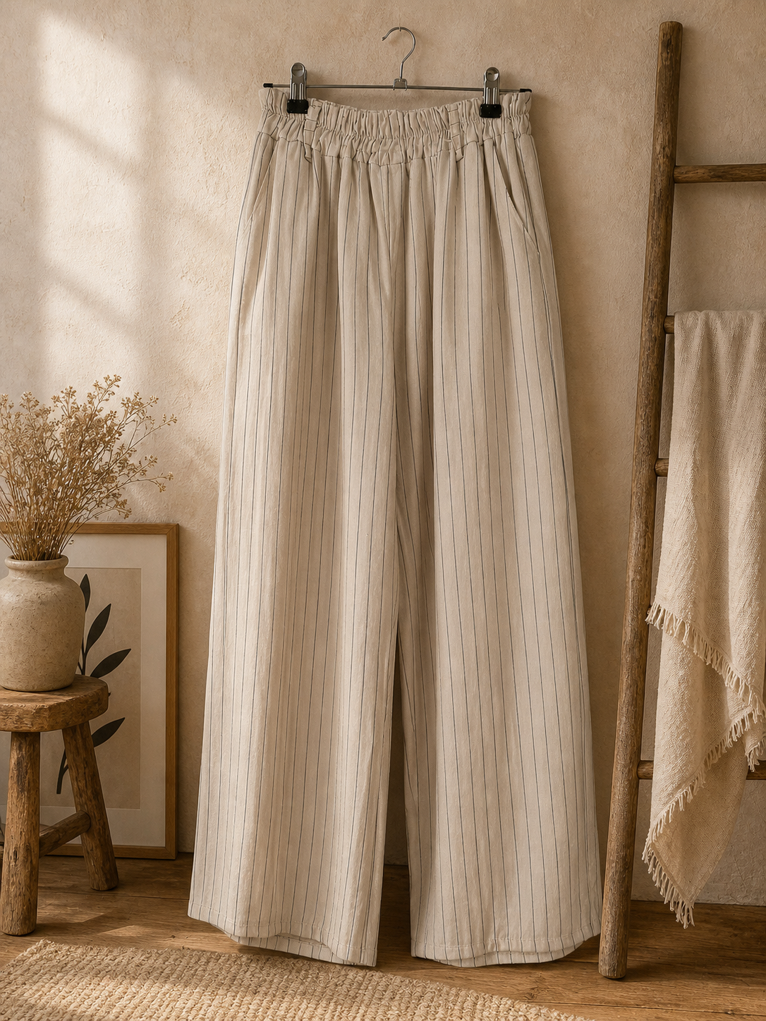 Pantaloni a righe