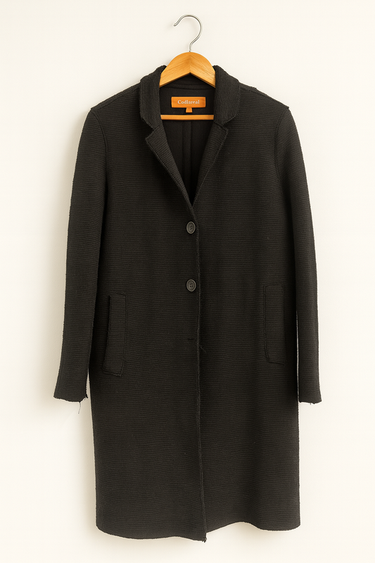 Cappotto Lungo con Bottoni